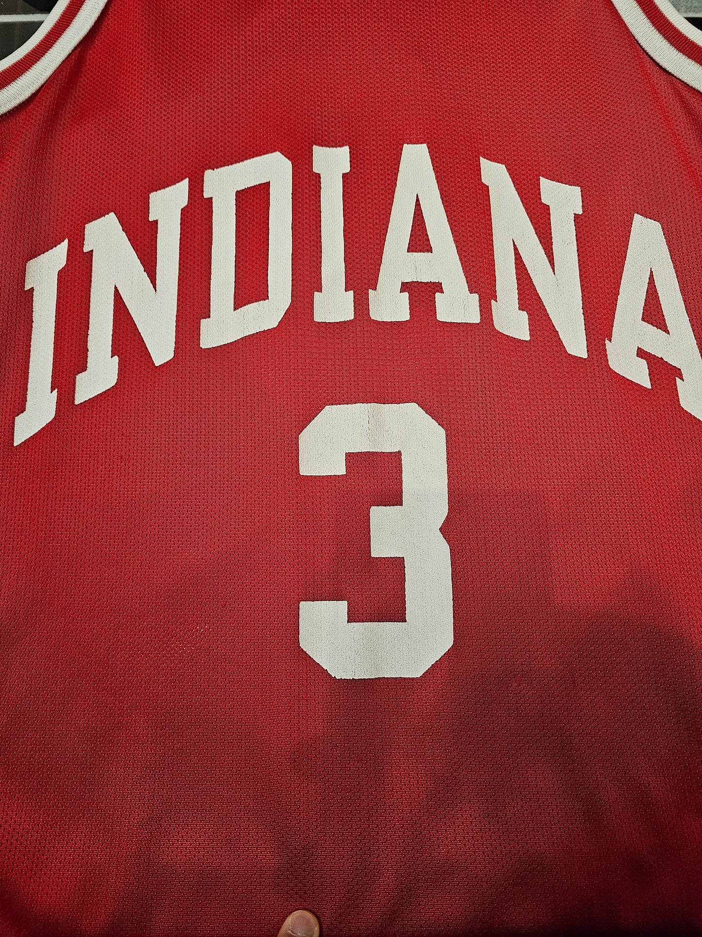 Vintage Champion #3 Indiana Hoosiers NCAA basketball jersey