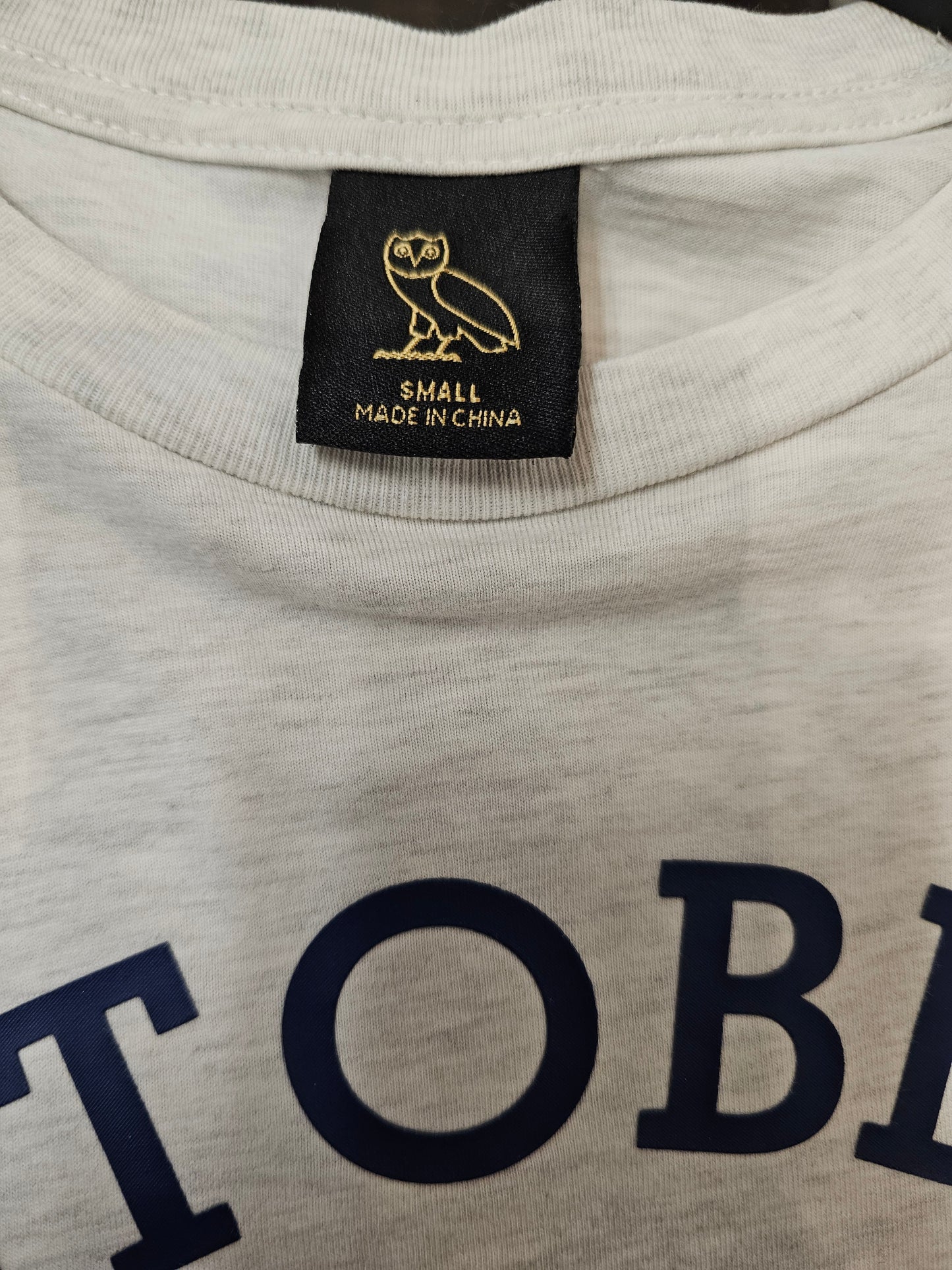 OVO same city same friend oatmeal grey longsleeve