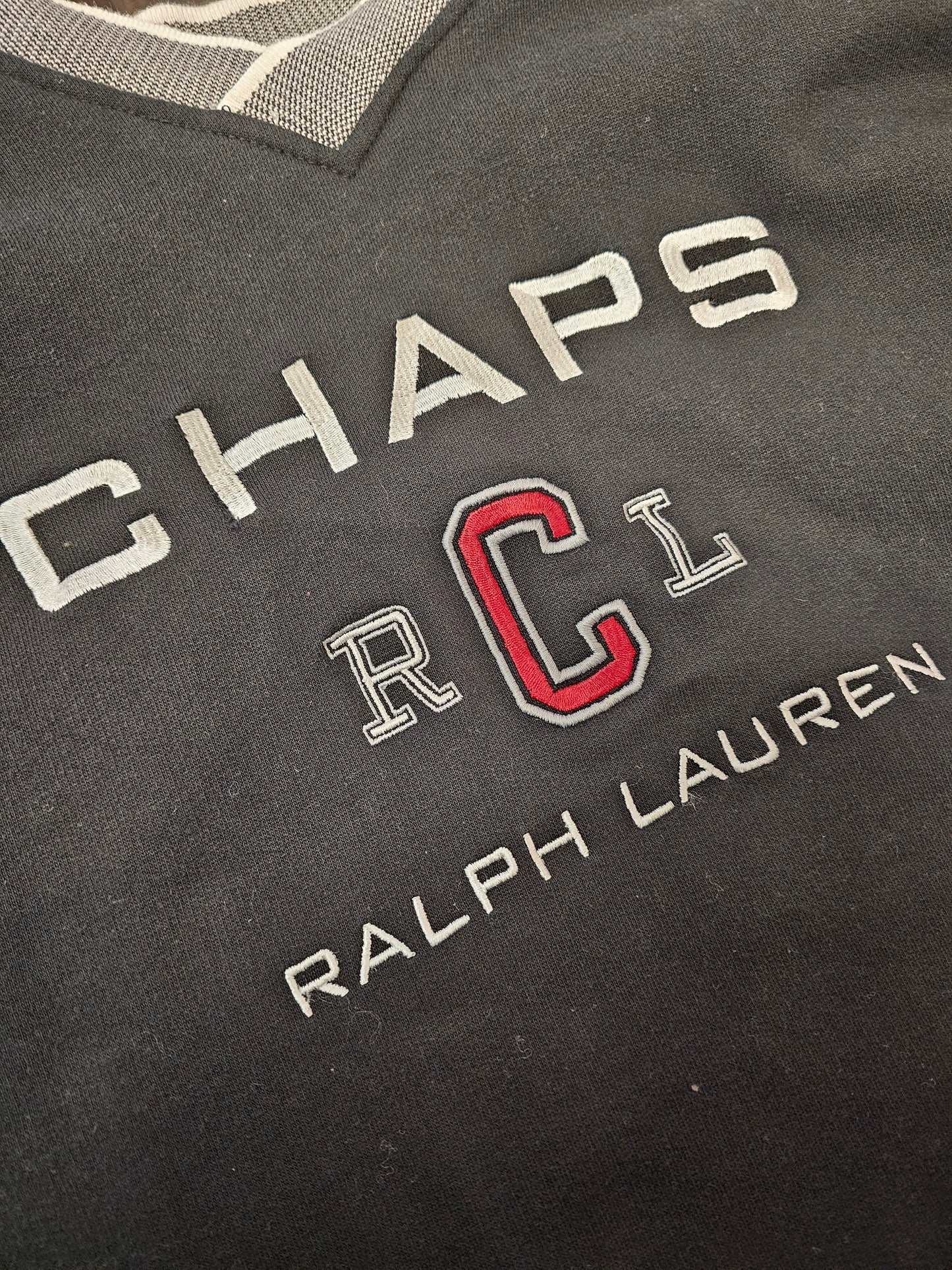 Chals Ralph Lauren Black Crewneck