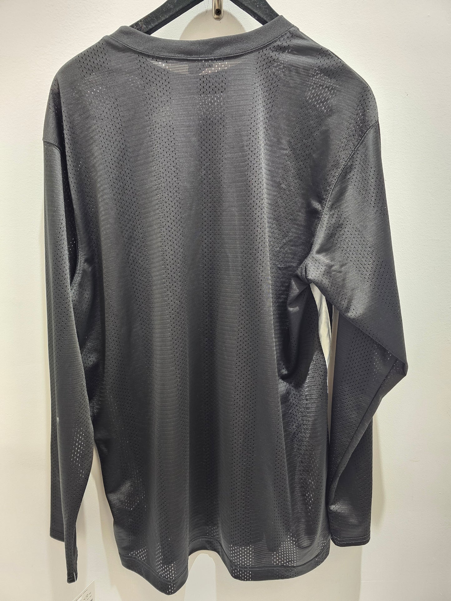 Vintage Nike spellout aircool black longsleeve jersey